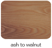 ash to walnut